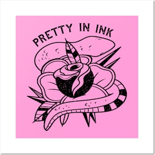 Pretty In Ink Tattoo Lover Posters and Art